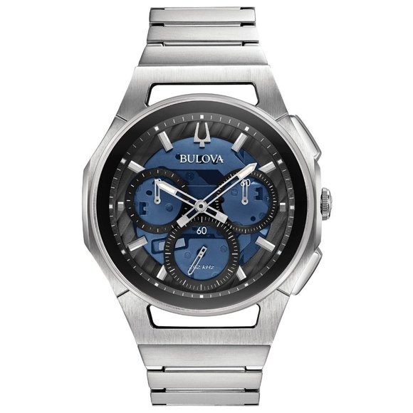 Bulova Other - Men's BULOVA Blue 44mm Caseback! New!